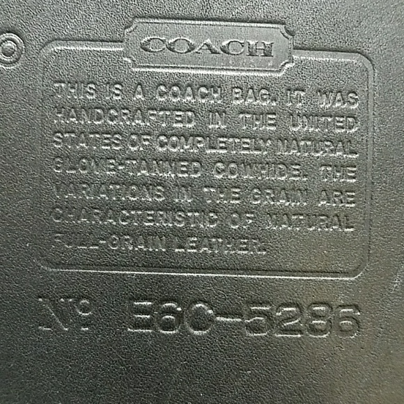 721 Coach briefcase. Unisex - Picture 3 of 5